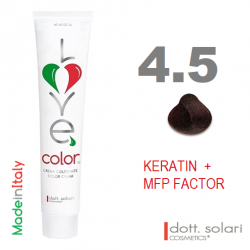 Love me Color 4.5 (100ml) - profesionální barva na vlasy s keratinem