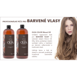 Péče pro ochranu barvy barvených vlasů OLEA Monoi Oil
