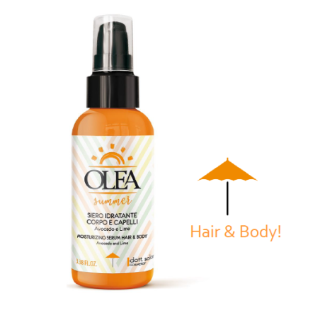 Hydratační olej na vlasy a tělo Olea Sun