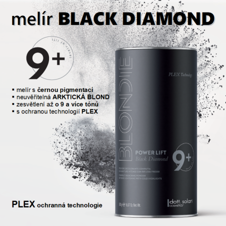 Black Diamond (500g) - černý melírovací prášek pro Arktickou Blond