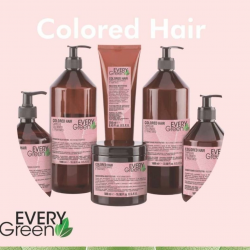 EveryGreen COLORED SHAMPOO - Přírodní šampon pro ochranu barvy a lesku u barvených vlasů
