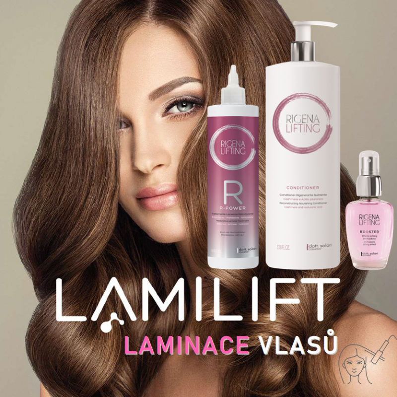 Zažehlovací laminace vlasů Rigena Lamilift