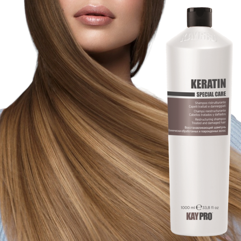 Keratinový šampon pro zničené vlasy KAYPRO