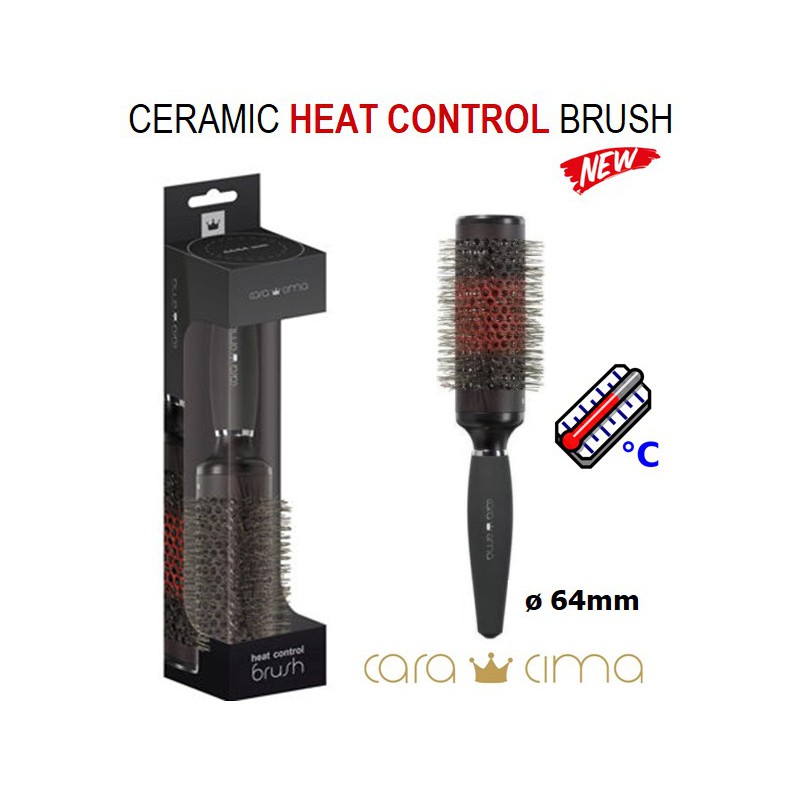Ceramic Heat Control Brush ø 64mm - keramický kartáč s kontrolou teploty při sušení vlasů