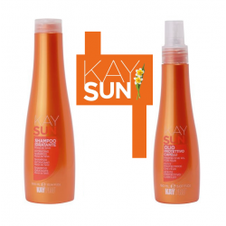 Sluneční ochranný set KAYPRO SUN Protective care - šampon + olej