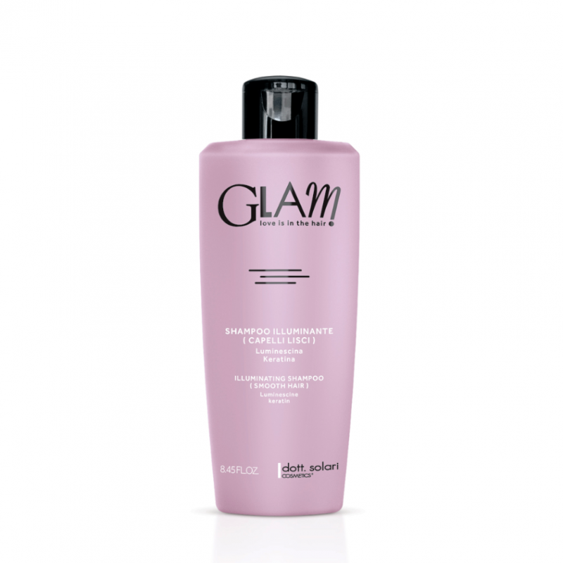 Glam Smooth Shampoo 250ml - vyhlazující keratinový regenerační šampon na vlasy