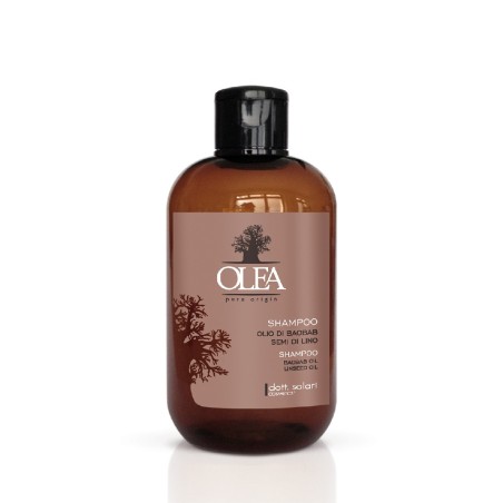 Olea Baobab Shampoo 250ml - přírodní regenerační a hydratační  šampon bez parabenů s oleji Baobab a Linseed Oil